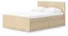 Ashley Furniture EB9632B17 Ashley Furniture EB9632B17 Onita - Full Panel Platform Bed With 2 Side Storage - Natural