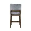 New Classic D3434-CS-GRY New Classic D3434-CS-GRY Kody - Upholstered Counter Chair (Set of 2) - Stone Gray