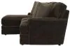 Jackson Furniture Industries 4376/75/42-49 Jackson Furniture Industries 4376/75/42-49 Mammoth - 2 Piece Sofa Chaise With LSF Chaise - Chocolate