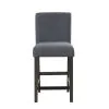 New Classic D4125-22-GRY High Line - Counter Chair (Set of 2) - Gray