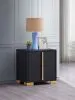 Coaster Fine Furniture 222832 Marceline - 2-Drawer Nightstand - Black