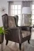 Coaster Fine Furniture 903080 Elmbrook - Upholstered Wingback Accent Club Chair - Brown