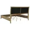 Coaster Fine Furniture 224921KE Granada - Upholstered Eastern King Panel Bed - Natural Pine
