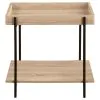 Coaster Fine Furniture 710308-S3 Fallon - 3 Piece Rectangular Coffee And End Table Set - Natural