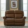 Liberty Furniture 7029VB-23P Liberty Furniture 7029VB-23P Carlton - Loveseat P3 & ZG - Vintage Brown