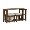 Liberty Furniture 930-OT-A3PCS Carolina Park - 3 Piece Console Set - Amber Brown