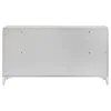 Coaster Fine Furniture 215793 Cassia - 6-Drawer Bedroom Dresser Cabinet - White High Gloss
