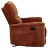 Coaster Fine Furniture 609576 Navarro - Chenille Upholstered Glider Recliner - Burnt Orange