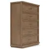 Riverside Furniture 73965 Riverside Furniture 73965 Cascade - 5 Drawer Chest - Casual Mink