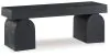 Ashley Furniture A3000683 HoLGrove - Accent Bench - Black