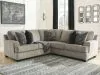Ashley Furniture 56103/48/56/11 Ashley Furniture 56103/48/56/11 Bovarian - 3 Pc. - Left Arm Facing Sofa with Corner Wedge 2 Pc Sectional, Ottoman - Stone