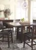 Ashley Furniture D596/35/01(6) Ashley Furniture D596/35/01(6) Haddigan - 7 Pc. - Extension Table, 6 Side Chairs - Dark Brown
