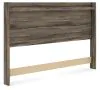 Ashley Furniture PCB2005-58 Ashley Furniture PCB2005-58 Elbrim - King Panel Headboard - Brown