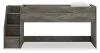 Ashley Furniture B4480B12 Ashley Furniture B4480B12 Frandern - Twin Loft Bed With Left Storage Steps - Gray