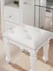 Ashley Furniture PCB1819-01 Kozlani - Vanity Upholstered Stool - White