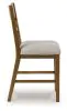 Ashley Furniture D974-224 Cabalynn - Upholstered Barstool (Set of 2) - Oatmeal / Light Brown