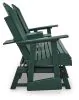 Ashley Furniture PCP115-835 Shell Beach - Loveseat Glider - Green