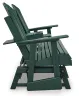 Ashley Furniture PCP115-835 Shell Beach - Loveseat Glider - Green