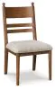 Ashley Furniture PCD824-09 Greddinton - Dining Upholstered Side Chair (Set of 2) - Brown