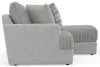 Jackson Furniture Industries 3480/46/76-18 Titan - 2 Piece Sofa Chaise With Comfort Coil Seating (Right Side Facing Chaise) - Moonstruck