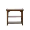 Liberty Furniture 316-OT1021 Aspen Skies - Chair Side Table - Russet Brown