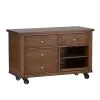 Liberty Furniture 411-HO121 Arlington House - Credenza - Cobblestone Brown