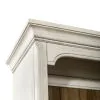 Liberty Furniture 652-EC00 Farmhouse Reimagined - Entertainment Hutch - Antique White / Chestnut Tops
