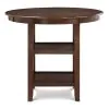 New Classic D3651-52S-CHY New Classic D3651-52S-CHY Amy - 5 Piece Counter Dining Set - Cherry
