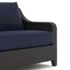 New Classic G807C-30S Skye - 2 Piece Outdoor Set (Sofa & Slat Top Coffee Table) - Blue
