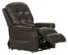 Jackson Furniture Industries 4891-1283/09-3083/09 Madison - Power Lift Lay Flat Recliner With Heat & Massage (Italian Leather) - Chocolate