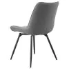 CoasterEssence 193312 Diggs - Upholstered Swivel Dining Side Chair (Set of 2) - Gray
