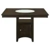 Coaster Fine Furniture 100438-S9A Gabriel - 9 Piece Square Counter Height Dining Set - Cappuccino