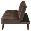 Coaster Fine Furniture 360237 Jenson - Upholstered Tufted Convertible Sofa Bed - Dark Coffee