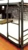 Furniture of America CM-BK912-BED Olga - Twin Over Twin Over Twin Bunk Bed - Antique Black
