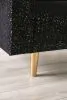 Furniture of America FM61000BK-LV Elverum - Loveseat - Black