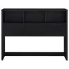 Coaster Fine Furniture 315851Q-SET Westpark - 3 Piece Queen Bedroom Set Bookcase Headboard - Black