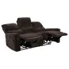 Coaster Fine Furniture 609571 Navarro - Chenille Upholstered Reclining Sofa - Dark Brown