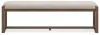 Ashley Furniture D974-00 Cabalynn - Large Uph Dining Room Bench - Oatmeal / Light Brown
