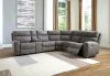 Ashley Furniture 61003/58/57/31/77/46/62/13 Ashley Furniture 61003/58/57/31/77/46/62/13 Next-Gen Durapella - 7 Pc. - 6-Piece Power Reclining Sectional, Power Recliner - Slate