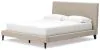Ashley Furniture B1199-94 Cielden - California King Upholstered Bed with Roll Slats - Soft Gray