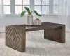 Ashley Furniture T567-1 Dreggan - Rectangular Cocktail Table - Brown