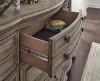 Ashley Furniture B944B1 Ardenfield - Dresser And Mirror - Light Brown