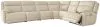 Ashley Furniture U13001S7 Ashley Furniture U13001S7 Double Deal - 6-Piece Power Reclining Sectional - Almond