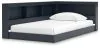 Ashley Furniture EB1528B3 Simmenfort - Twin Bookcase Storage Bed - Navy Blue