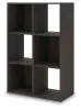 Ashley Furniture EA5514-3X2 Ashley Furniture EA5514-3X2 Piperton - Six Cube Organizer - Charcoal