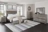 Ashley Furniture B2587/31/36/71/96 Ashley Furniture B2587/31/36/71/96 Ralinksi - 4 Pc. - Dresser, Mirror, Queen Panel Bed - Gray