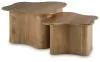 Ashley Furniture A4000711 Abeford - Accent Cocktail Table (Set of 2) - Brown