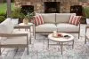 Ashley Furniture PCP383-080 Bluff Trail - Loveseat, Lounge Chairs, Tables Set (Set of 5) - Beige
