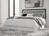 Ashley Furniture PCB1115-58 Ashley Furniture PCB1115-58 Maeling - King Upholstered Panel Headboard - Black / Gray