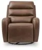 Ashley Furniture PCU1550195 Motion-Max - Swivel Glider Power Recliner - Saddle